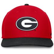 Georgia Nike Pro Dri-Fit Wool Flat Brim Snapback Cap